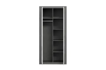 Vaatekaappi Uzunkop 54x92 cm - Harmaa/Valkoinen - Säilytys - Vaatesäilytys - Vaatekaappi