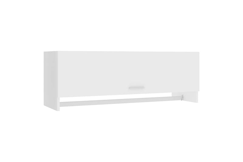 Vaatekaappi valkoinen 100x32,5x35 cm lastulevy - Säilytys - Vaatesäilytys - Vaatekaappi