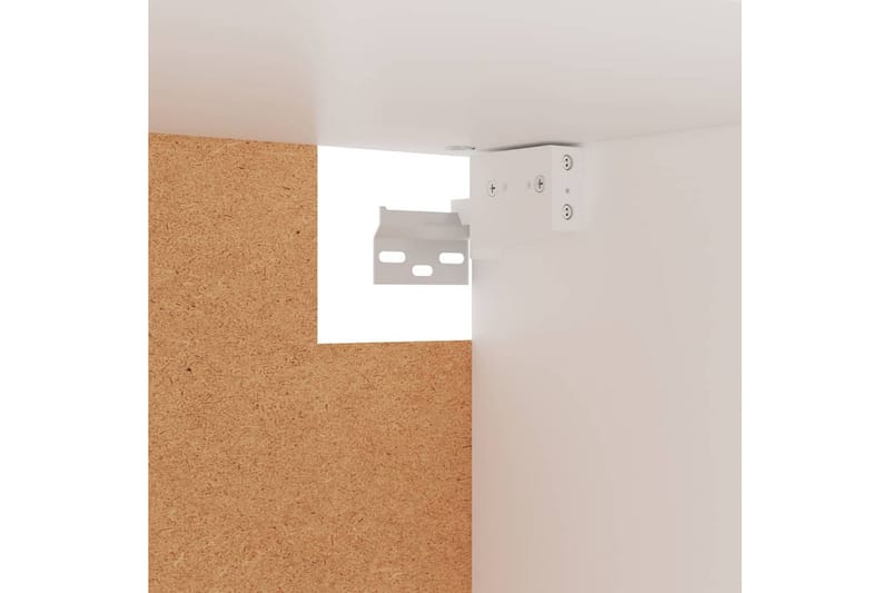 Vaatekaappi valkoinen 100x32,5x35 cm lastulevy - Säilytys - Vaatesäilytys - Vaatekaappi