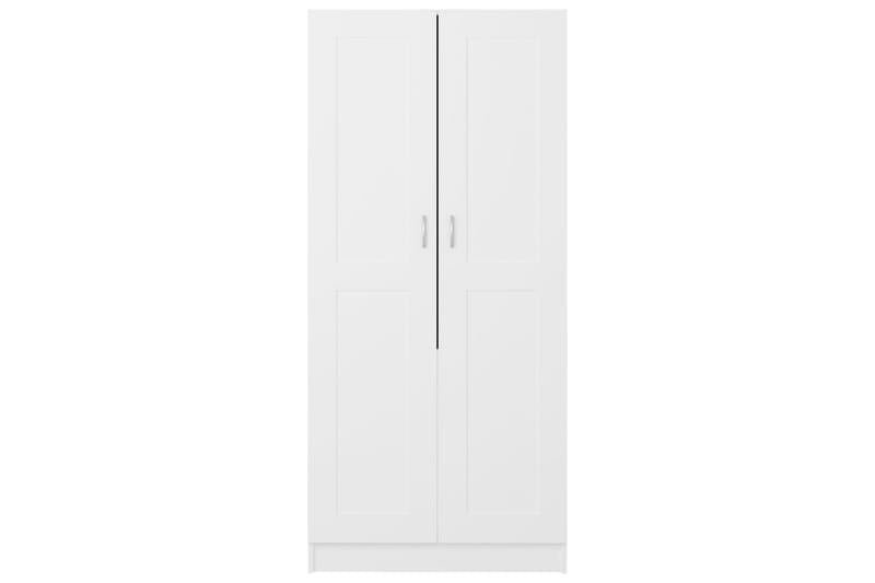 Vaatekaappi valkoinen 82,5x51,5x180 cm lastulevy - Säilytys - Vaatesäilytys - Vaatekaappi