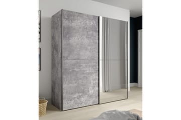 Vaatekaappi Velingrad 62x171 cm - Harmaa - Säilytys - Vaatesäilytys - Vaatekaappi