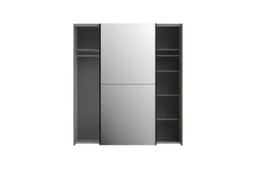 Vaatekaappi Velingrad 62x171 cm - Ruskea/Musta - Säilytys - Vaatesäilytys - Vaatekaappi