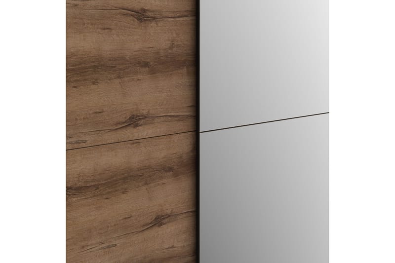 Vaatekaappi Velingrad 62x171 cm - Ruskea/Musta - Säilytys - Vaatesäilytys - Vaatekaappi