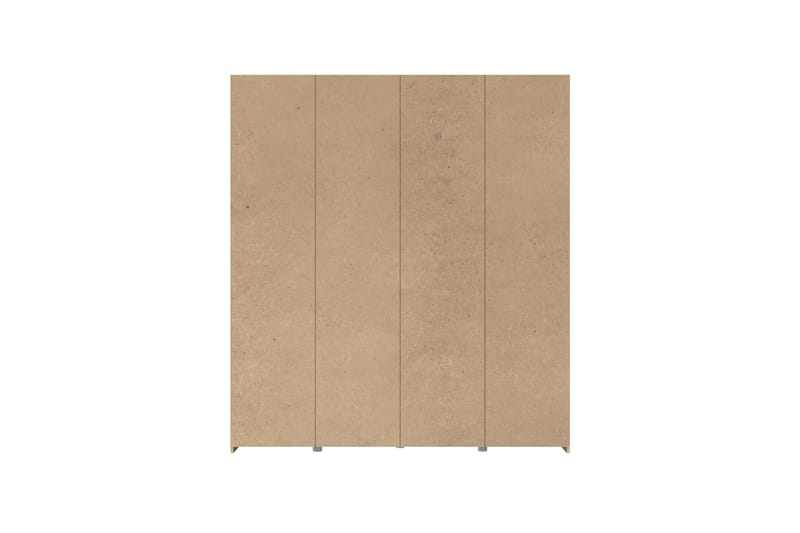 Vaatekaappi Velingrad 62x171 cm - Ruskea/Musta - Säilytys - Vaatesäilytys - Vaatekaappi