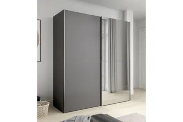 Vaatekaappi Velingrad 62x171 cm - Tummanharmaa - Säilytys - Vaatesäilytys - Vaatekaappi