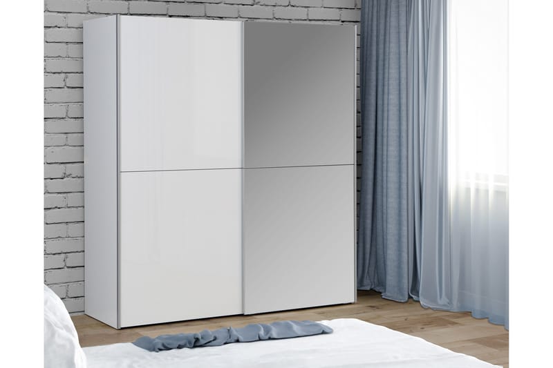 Vaatekaappi Velingrad 62x171 cm - Valkoinen - Säilytys - Vaatesäilytys - Vaatekaappi
