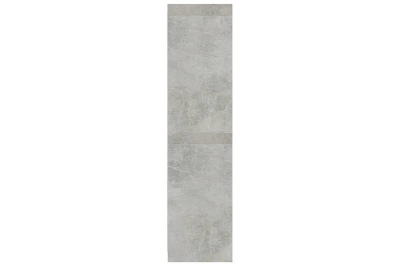 Vaatekaappi vetolaatikoilla betoninharmaa 50x50x200cm - Harmaa - Säilytys - Vaatesäilytys - Vaatekaappi