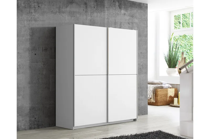 Vaatekaappi Villemaire 170x191 cm, Extra Valkoinen