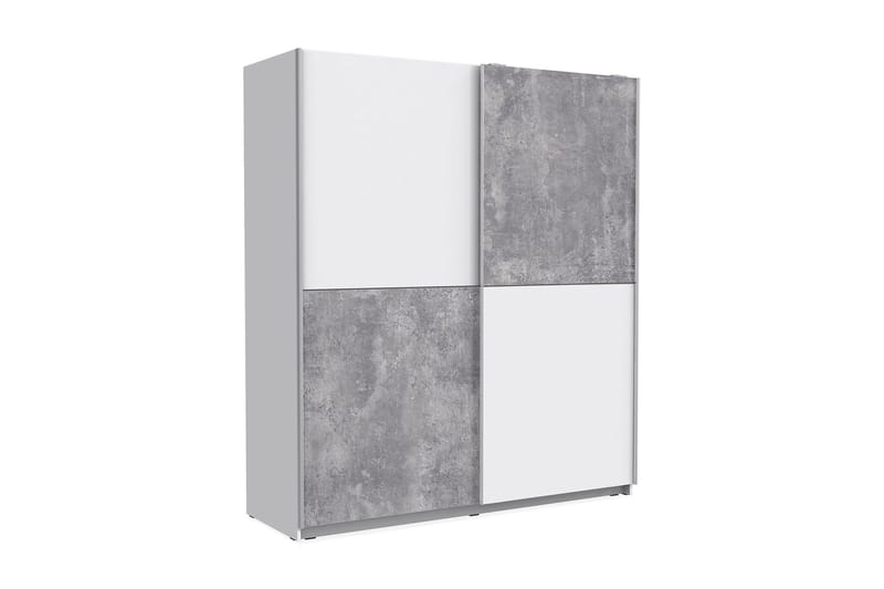 Vaatekaappi Villemaire 170x191 cm, Harmaa