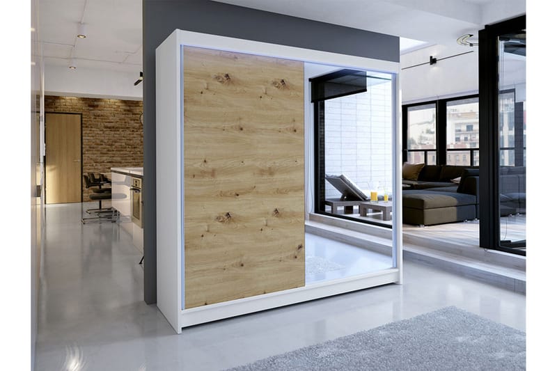 Vaatekaappi Wallinford - Säilytys - Vaatesäilytys - Vaatekaappi