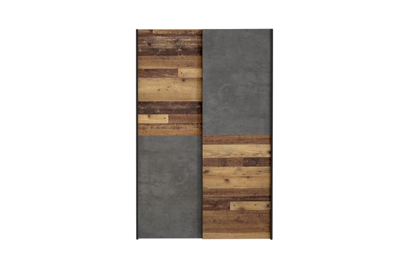 Vaatekaappi Zlatograd 42x120 cm - Luonnonväri/Tummanharmaa - Säilytys - Vaatesäilytys - Vaatekaappi