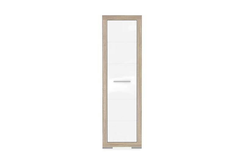 Vaatekaappi Perrins 58 cm - Ruskea/Valkoinen - Säilytys - Vaatesäilytys - Vaatekaappi