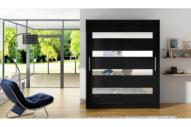 Vaatekaappi Presto 58x150 cm - Säilytys - Vaatesäilytys - Vaatekaappi