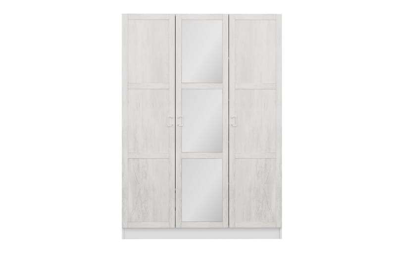 Vaatekaappi peilillä Cambrian - Beige - Säilytys - Vaatesäilytys - Vaatekaappi