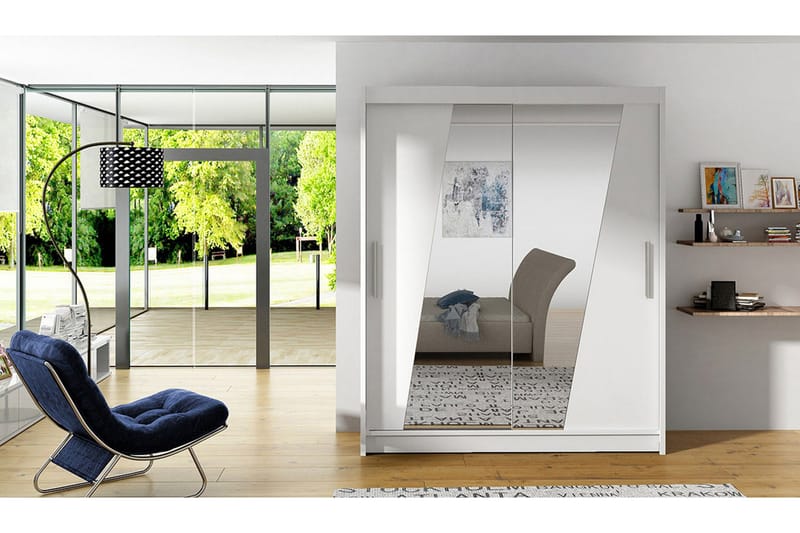 Vaatekaappi Presto - Valkoinen - Säilytys - Vaatesäilytys - Vaatekaappi