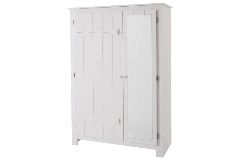 Vaatekaappi peilillä Mooglie, Valkoinen