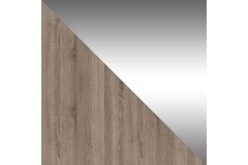 Vaatekaappi Presto 150 cm liukuovet Kapea Peili - Tammi - Säilytys - Vaatesäilytys - Vaatekaappi