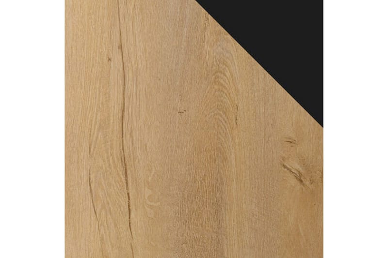 Vaatekaappi Peilillä Thiote 140x216x65 cm - Musta - Säilytys - Vaatesäilytys - Vaatekaappi