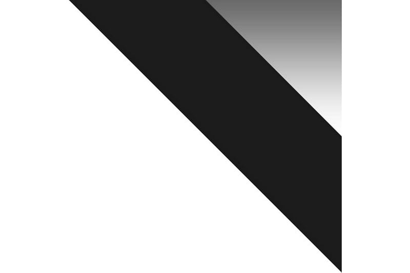 Vaatekaappi Presto 58x150 cm - Valkoinen/Musta - Säilytys - Vaatesäilytys - Vaatekaappi