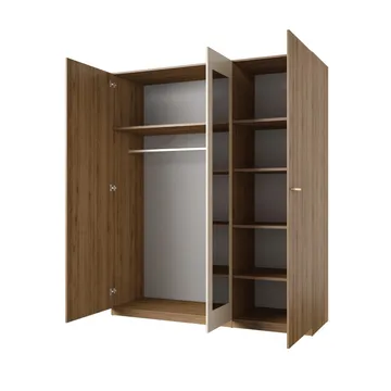Vaatekaappi Vertina 3 ovea ja 1 peili - Säilytys - Vaatesäilytys - Vaatekaappi
