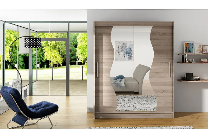 West Vaatekaappi 150x58x200 cm - Säilytys - Vaatesäilytys - Vaatekaappi