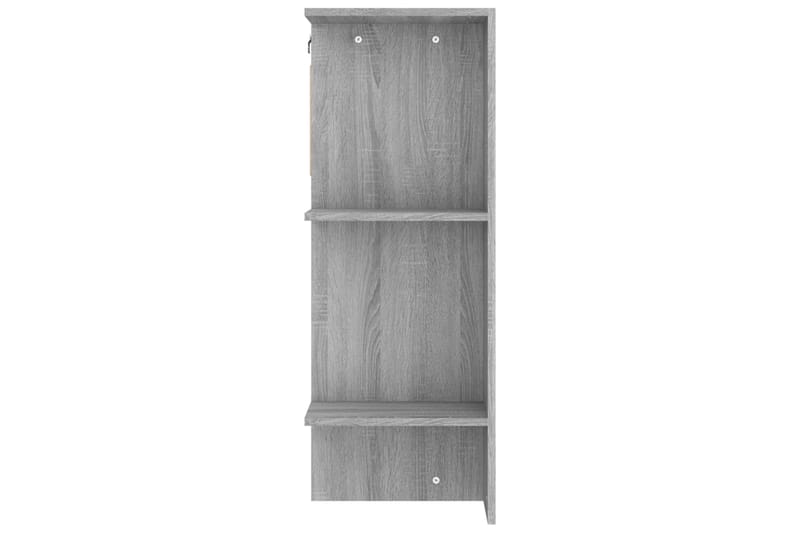 beBasic Eteisen kaappi harmaa Sonoma 97,5x37x99 cm tekninen puu - Harmaa - Säilytys - Vaatesäilytys - Vaatenaulakko