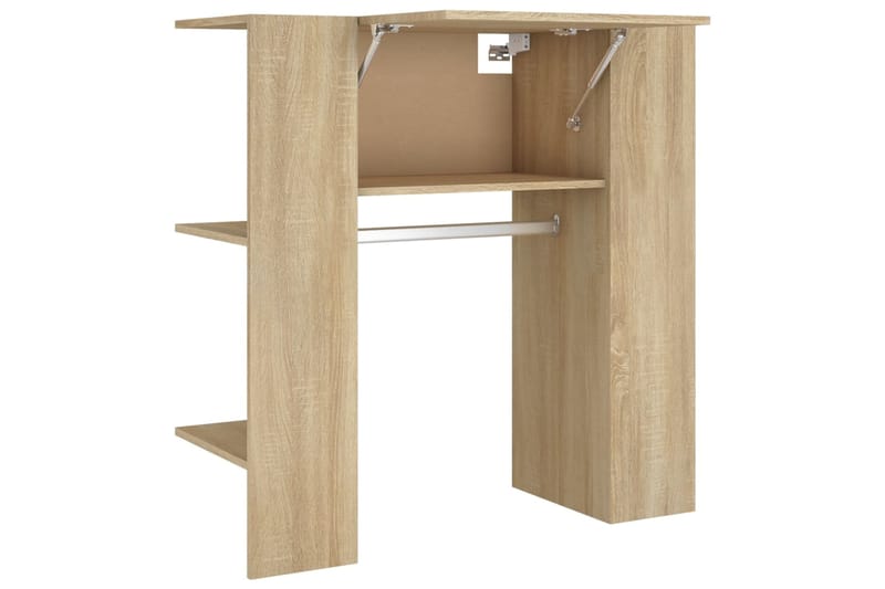 beBasic Eteisen kaappi Sonoma-tammi 97,5x37x99 cm tekninen puu - Ruskea - Säilytys - Vaatesäilytys - Vaatenaulakko