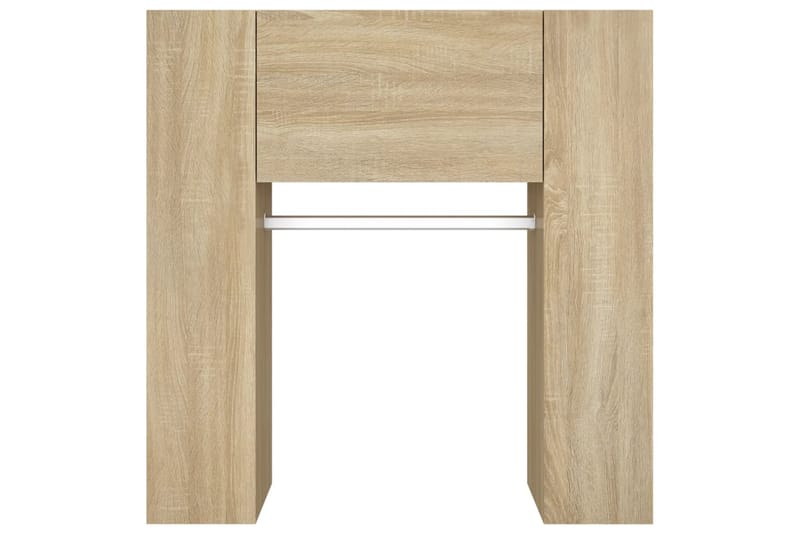 beBasic Eteisen kaappi Sonoma-tammi 97,5x37x99 cm tekninen puu - Ruskea - Säilytys - Vaatesäilytys - Vaatenaulakko
