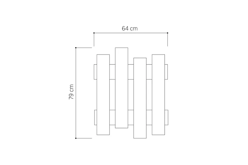 Decorta Naulakko - Säilytys - Vaatesäilytys - Vaatenaulakko