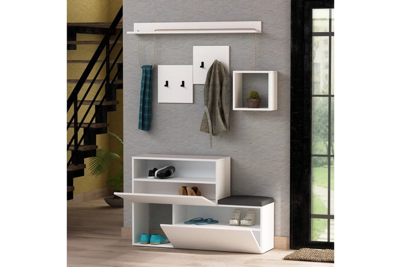 Eteissäilytin Rodger - Huonekalut - Kalustesetit - Eteisen kalustesetit