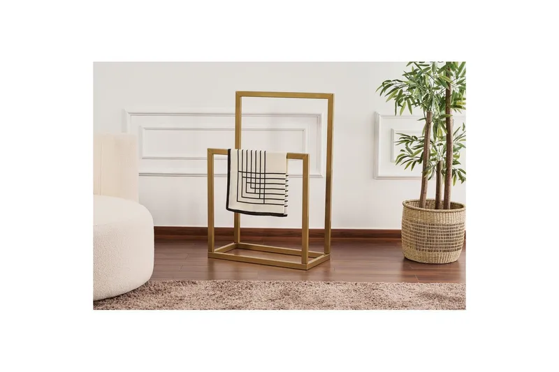 Hilo Vaateidenpalvelija 90 cm - Kulta - Säilytys - Vaatesäilytys - Vaatenaulakko