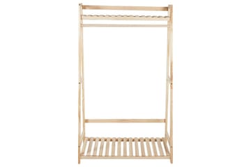Klädhängare Beliani Baker Light colored wood - Säilytys - Vaatesäilytys - Vaatenaulakko