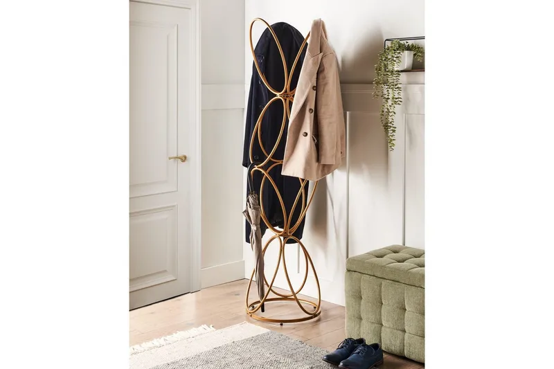 Klädhängare Beliani Walters Guld GOLD - Säilytys - Vaatesäilytys - Vaatenaulakko