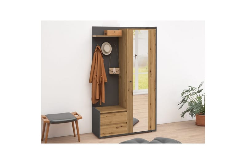 Kosmo Vaateripustin - Luonto - Säilytys - Vaatesäilytys - Vaatenaulakko - Koukkunaulakot