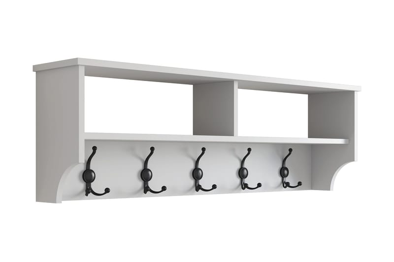 Koukkunaulakko Acapulco 22x120 cm, Valkoinen