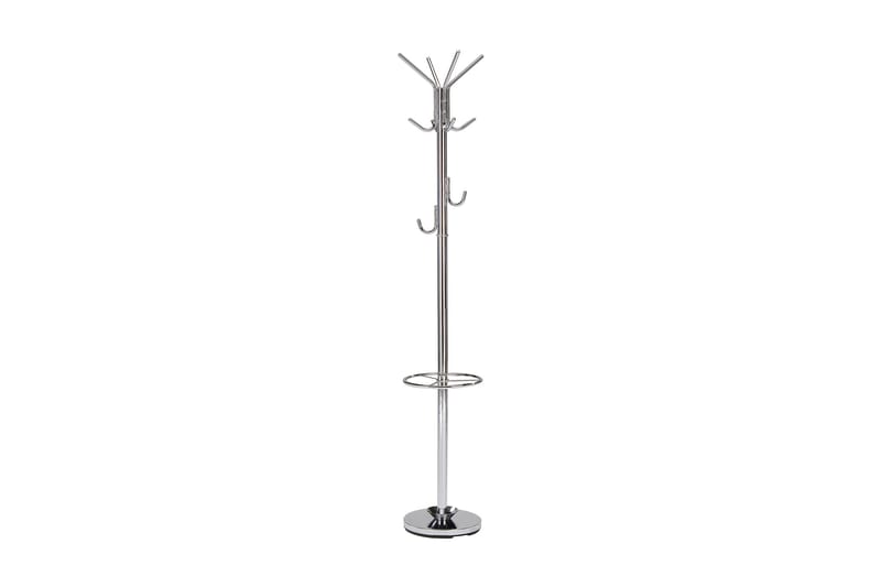 Eteisnaulakko Brigooda 182 cm - Hopea - Säilytys - Vaatesäilytys - Vaatenaulakko - Koukkunaulakot