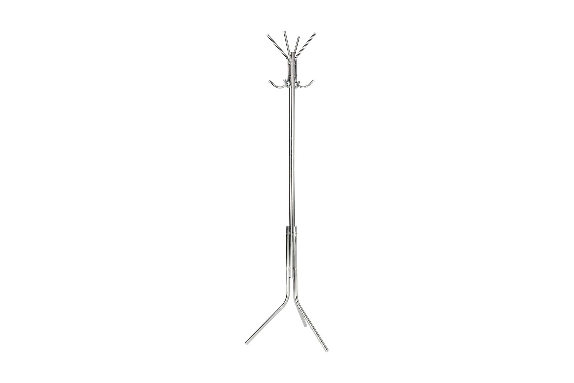 Eteisnaulakko Rainelles 170 cm - Hopea - Säilytys - Vaatesäilytys - Vaatenaulakko - Koukkunaulakot