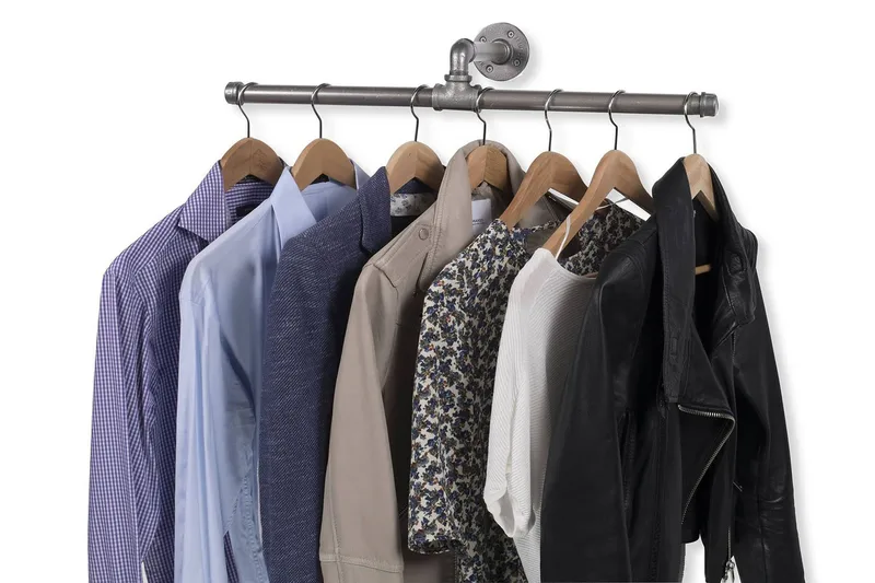 Evila Naulakko Putki - Säilytys - Vaatesäilytys - Vaatenaulakko - Koukkunaulakot