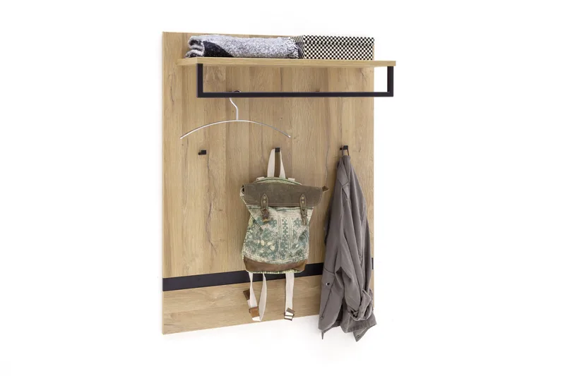 Naulakko Wimm 180 cm - Puu/Luonnonväri - Säilytys - Vaatesäilytys - Vaatenaulakko - Koukkunaulakot