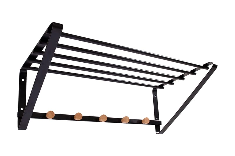 Seinänaulakko/Hylly Forest Musta, undefined