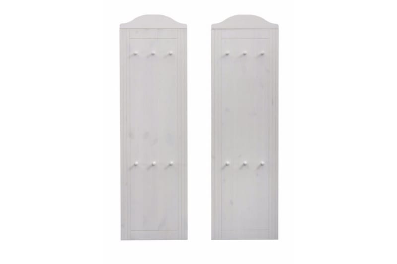 Vaatenaulakko Fania 37 cm - Valkoinen - Säilytys - Vaatesäilytys - Vaatenaulakko - Koukkunaulakot