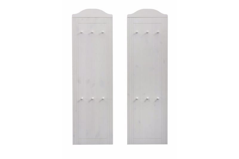 Vaatenaulakko Fania 37 cm - Valkoinen - Säilytys - Vaatesäilytys - Vaatenaulakko - Koukkunaulakot