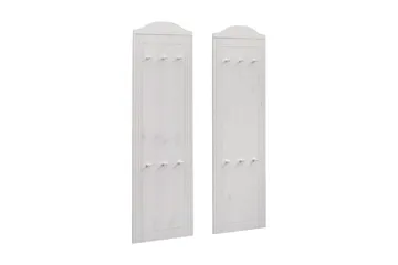Vaatenaulakko Fania 37 cm - Valkoinen - Säilytys - Vaatesäilytys - Vaatenaulakko - Koukkunaulakot