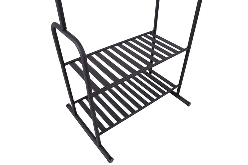 Vaateteline Felix Musta - Säilytys - Vaatesäilytys - Vaatenaulakko - Koukkunaulakot