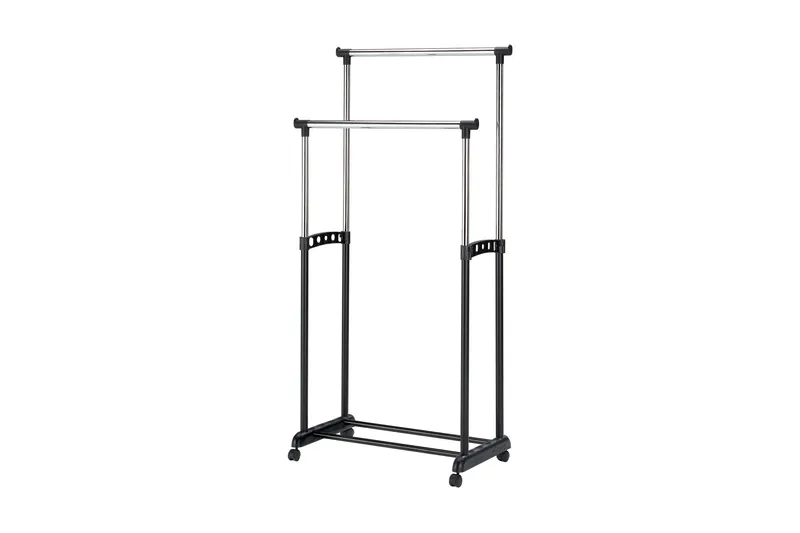 Vaateteline Ponzana 83x43 cm, Musta/Hopea