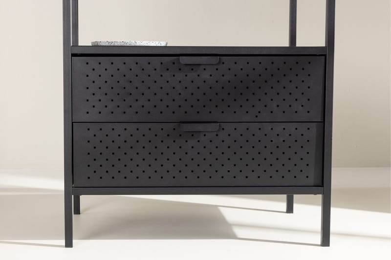 Malibu Vaatetanko Musta - Venture Home - Säilytys - Vaatesäilytys - Vaatenaulakko - Koukkunaulakot