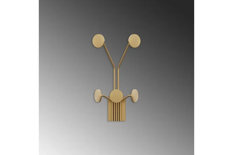 Metallinen Seinäkoukku Kirahvi Kulta - Kulta - Säilytys - Vaatesäilytys - Vaatenaulakko