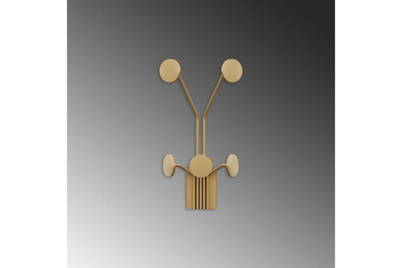 Metallinen Seinäkoukku Kirahvi Kulta - Kulta - Säilytys - Vaatesäilytys - Vaatenaulakko