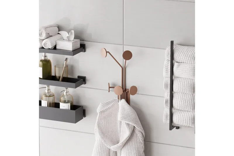 Metallinen Seinäkoukku Kirahvi Kupari - Kupari - Säilytys - Vaatesäilytys - Vaatenaulakko