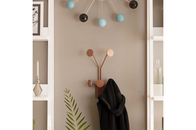 Metallinen Seinäkoukku Kirahvi Kupari - Kupari - Säilytys - Vaatesäilytys - Vaatenaulakko